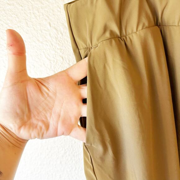 Aday Straight Up Dress Pants in Olive Green sz XL - Picture 7 of 9